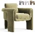 Floria velvet chair - Thumbnail 5