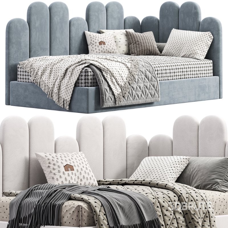 Corner bed Savoyardi kids Image 1