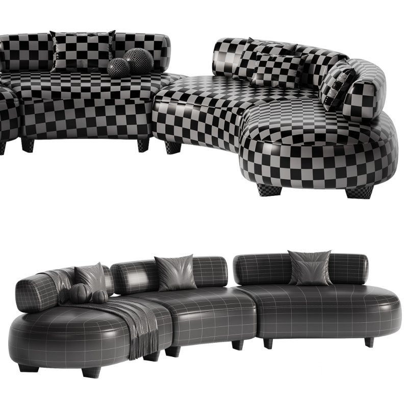 Bon Bon Sofa By Saloni Image 7