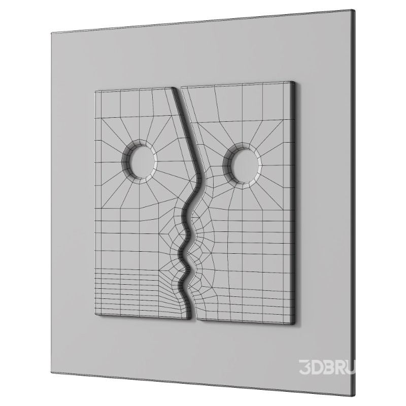 Decorative 3D Panel ART RELIEF 176 Image 3