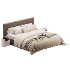 White eco leather bed - Thumbnail 2