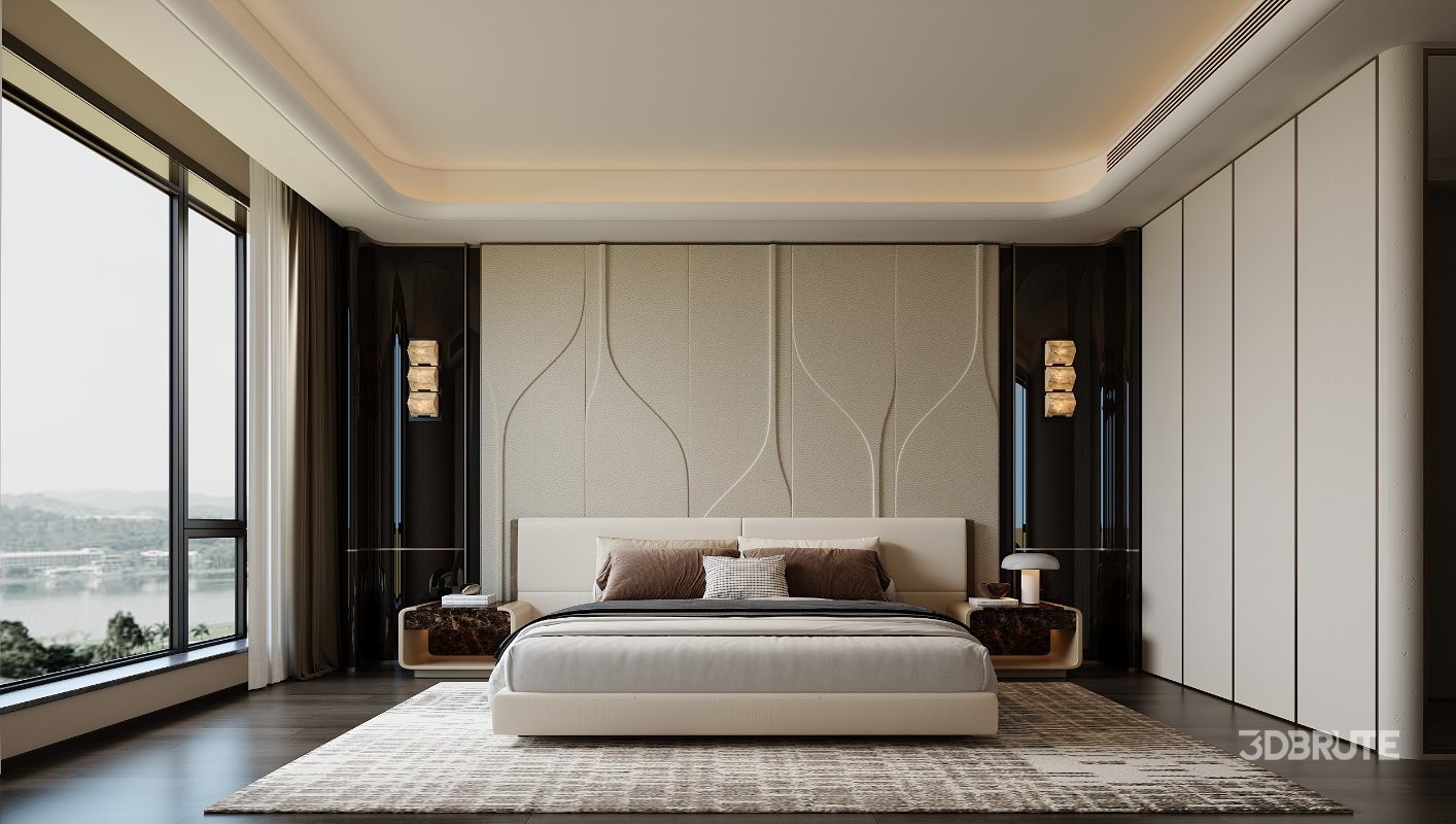 Modern bedroom Image 1