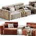 Domus Modular Sofa by Natuzzi - Thumbnail 3