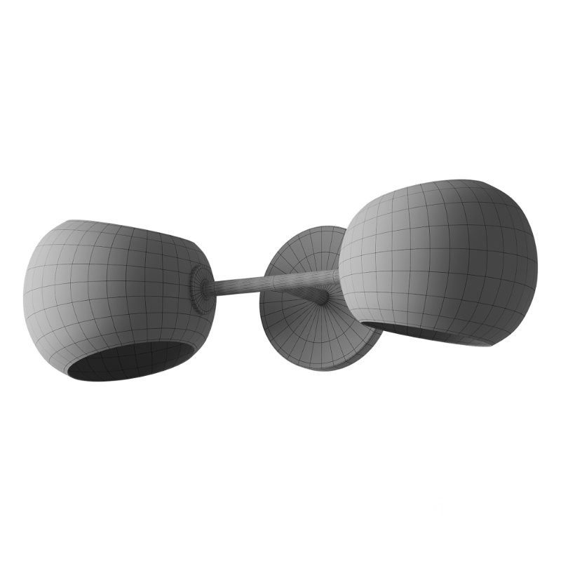 Xaviero Glass Vanity Light Image 4