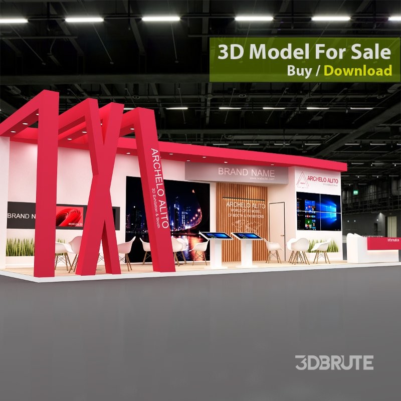 3d stall exhibit Image 1