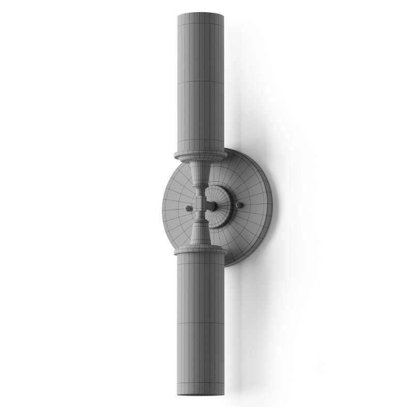 Double Bullet Glass Sconce Image 10