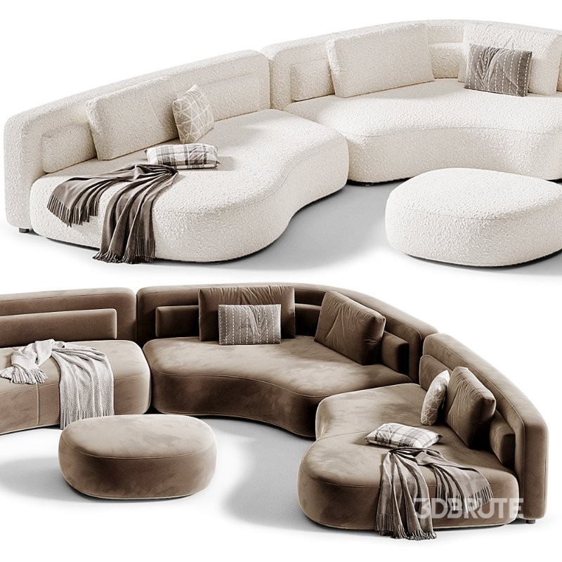 Bezier Modular Sofa by Minotti Image 6