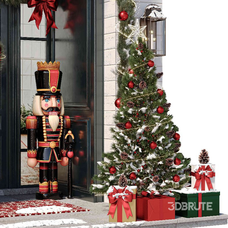 Christmas Entrance Decoration 01 Image 5