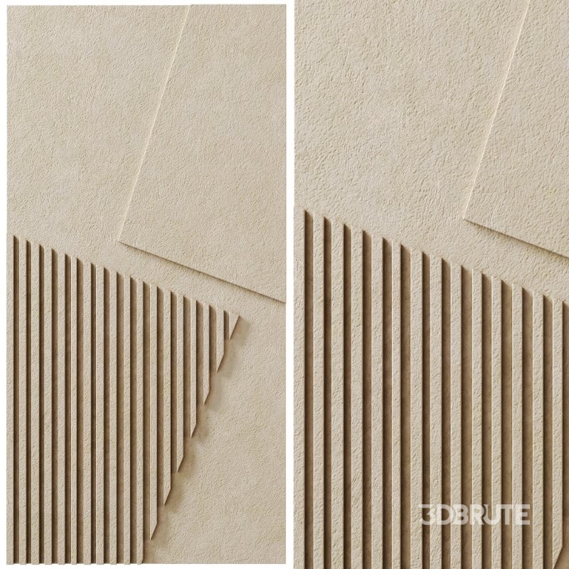 Decorative 3D Art Relief Panel 67 Image 1