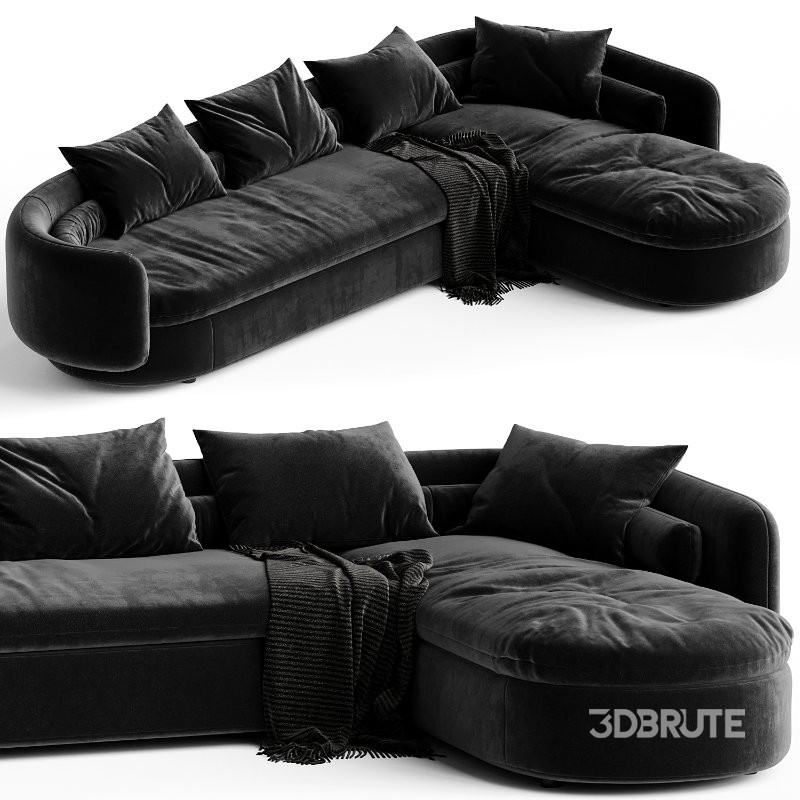 Group sectional sofa system Philippe Malouin SCP Image 1