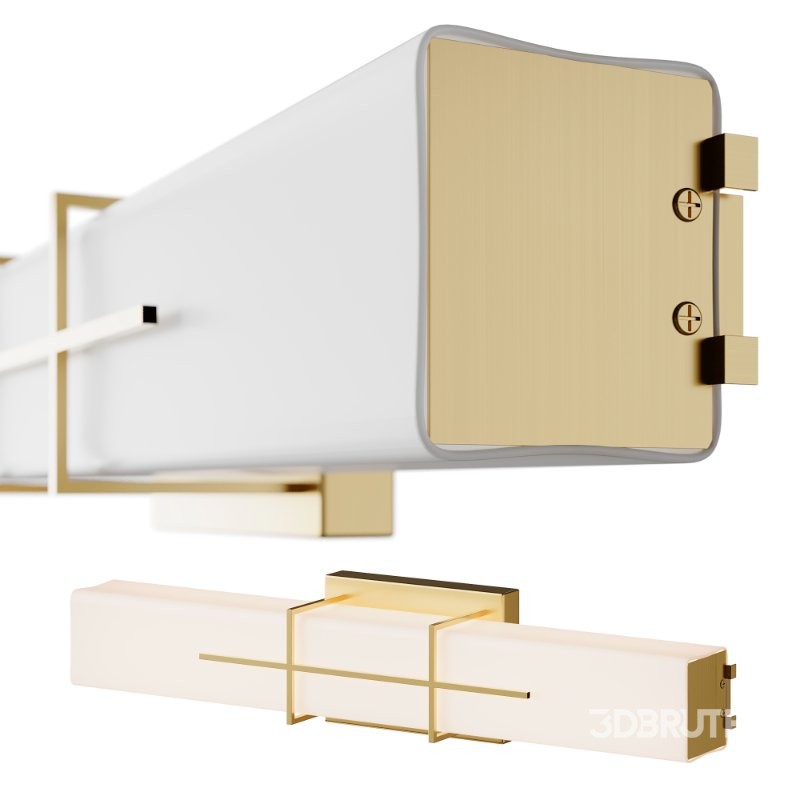 Cydney Vanity Light And Malika Opal Glass Bath Sconce Image 10