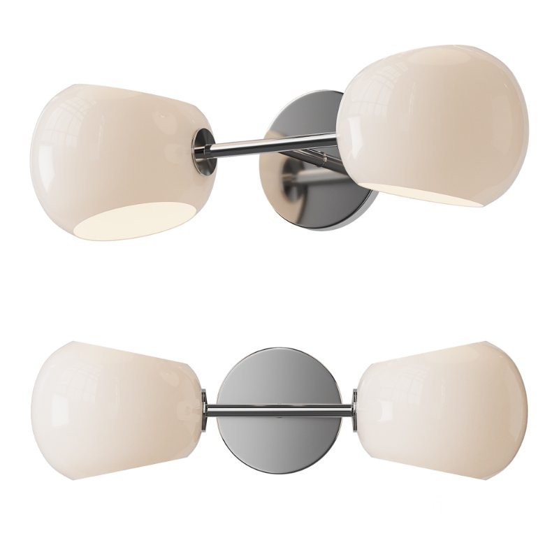 Xaviero Glass Vanity Light Image 8