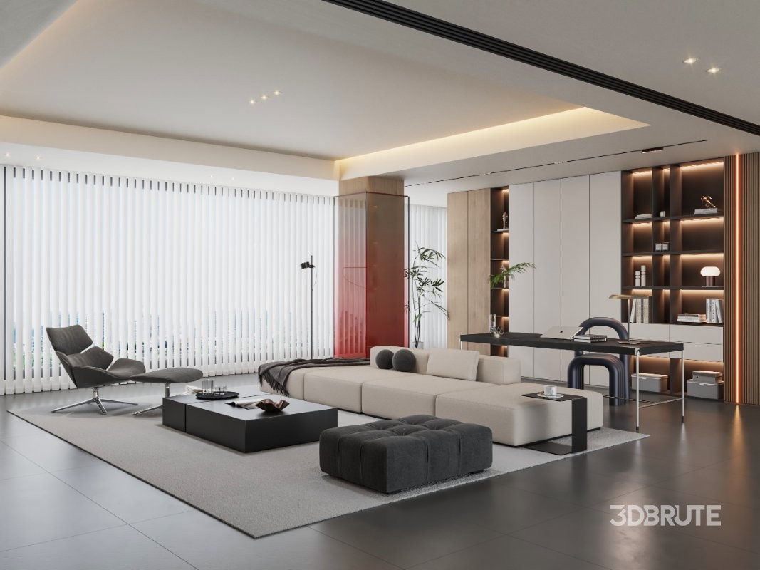 modern living room Image 1