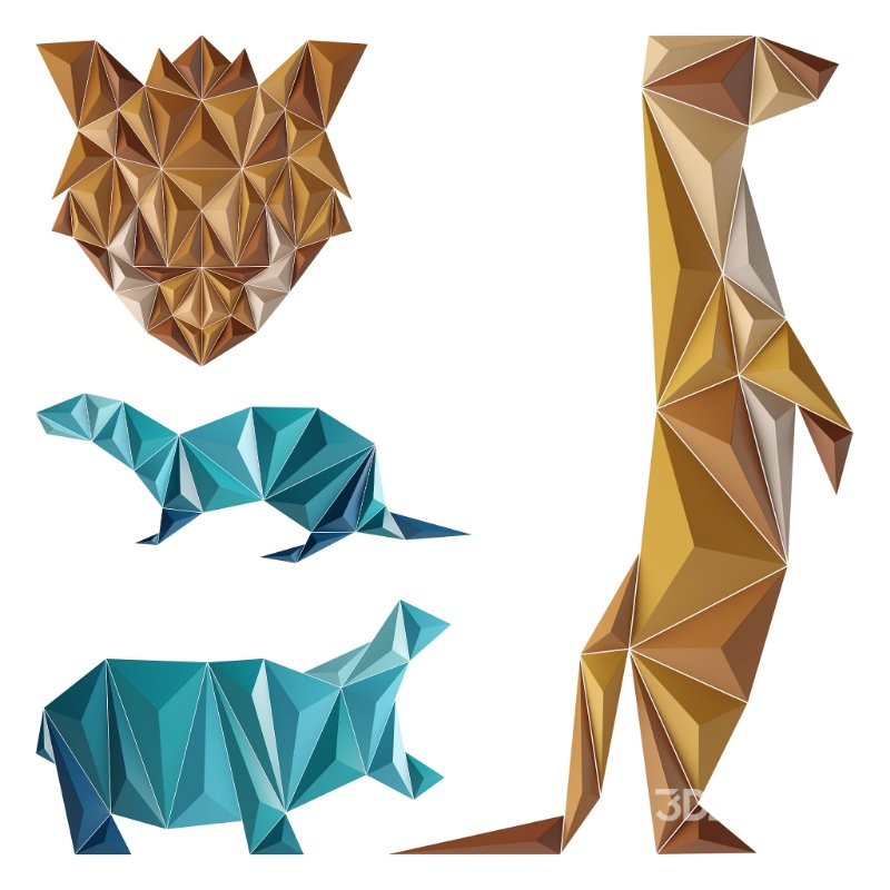 Paper art work 21 PBR Image 1