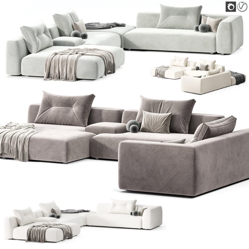 Sofa Duo 2 modules Image 6