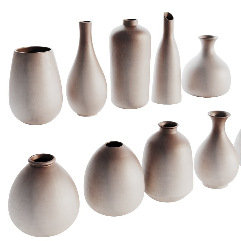Vases Decor Set 04 Image 1