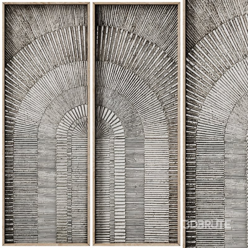 Decorative 3D Panel ART RELIEF 111 Image 1