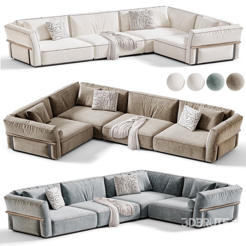 Camelot Sofa by Flexform Image 1