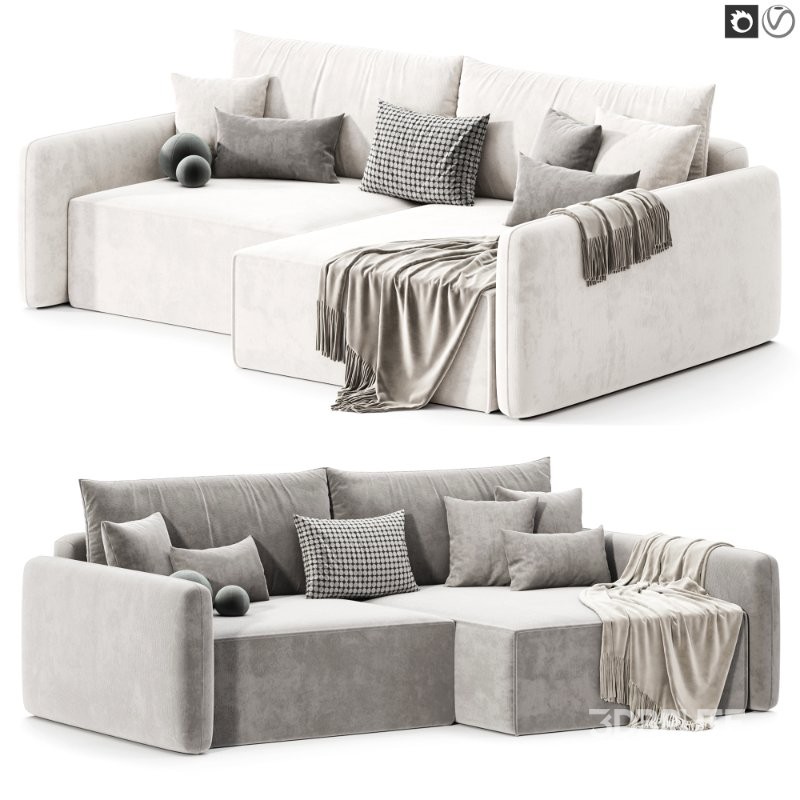 Corner Sofa Bed Portland Image 3