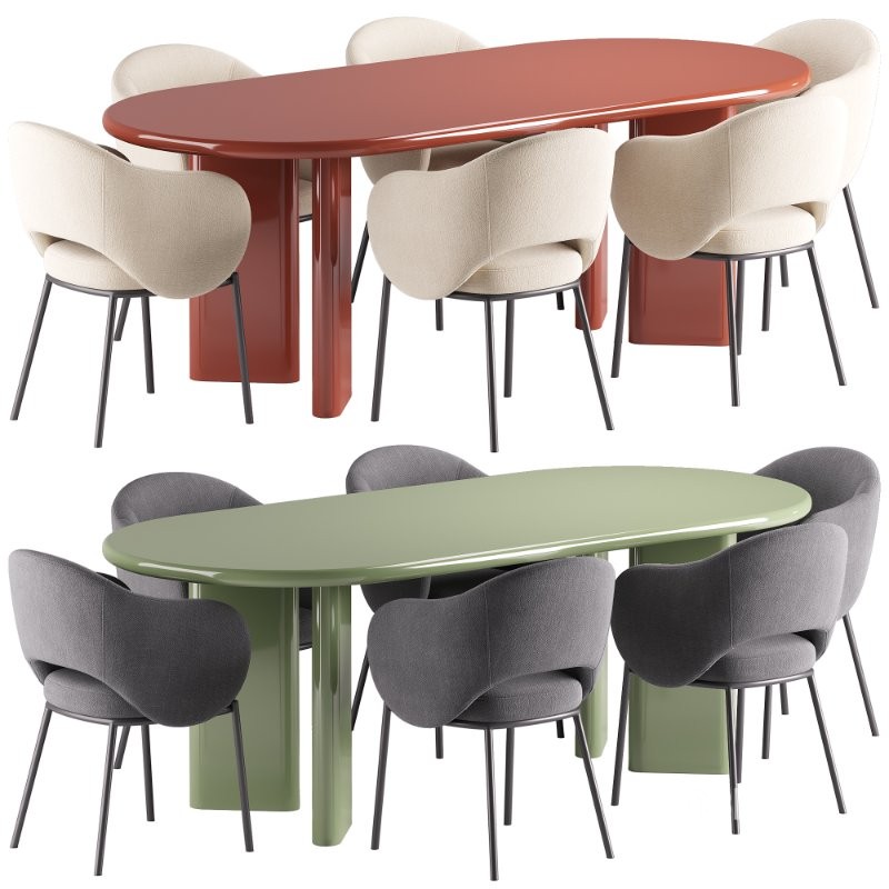 Daisy Dining Chair and Almont Table Image 1