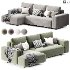 Corner folding sofa Bora - Thumbnail 2