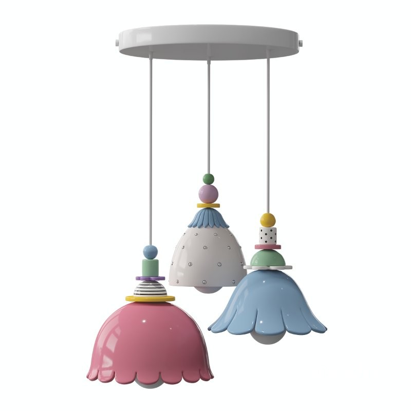 Three-light pendant lamp Shibutzim Image 1