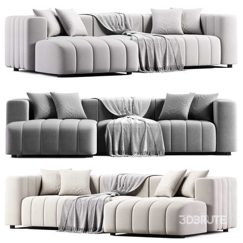 Bowry 3 Piece Modular Upholstered Image 2