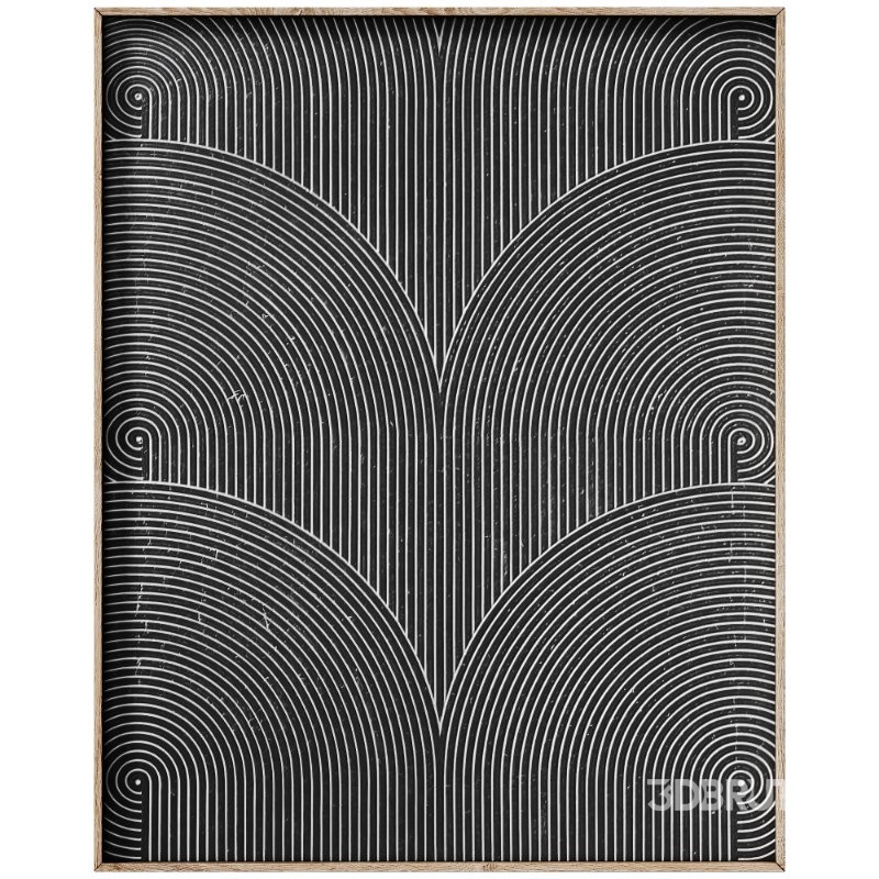 Decorative 3D Panel ART RELIEF 130 Image 2