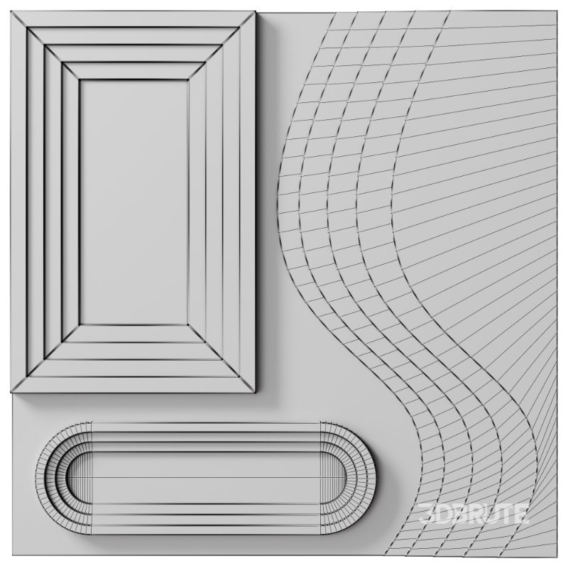 Decorative 3D Panel ART RELIEF 66 Image 4