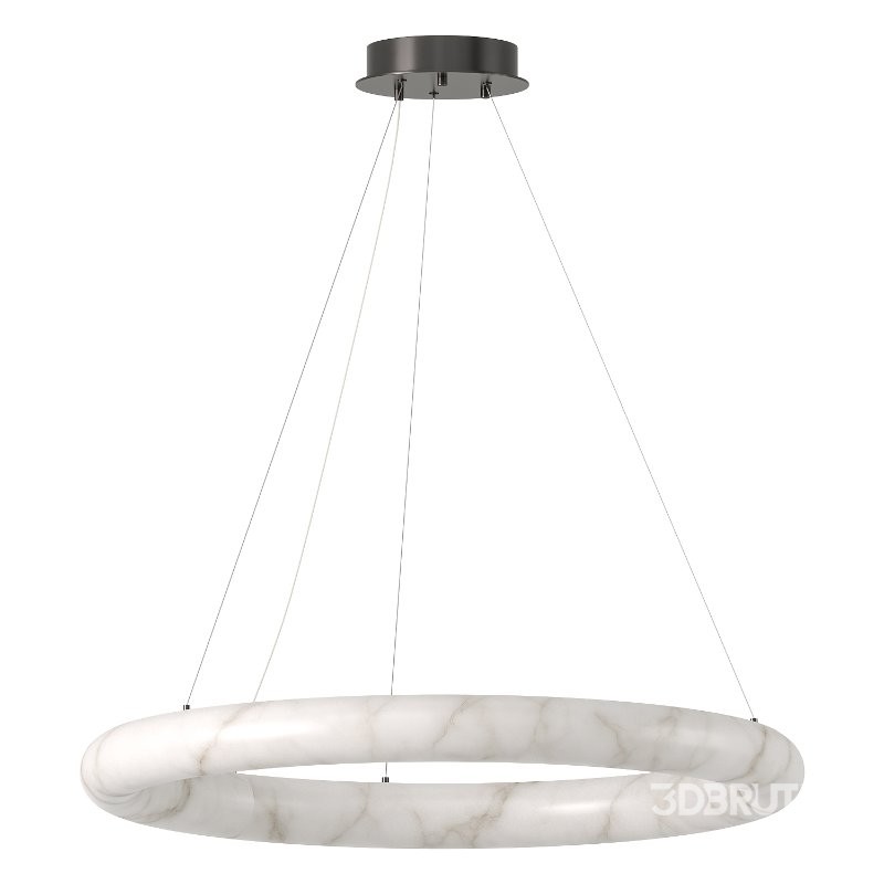 Claire Chandelier M Alabaster Image 2