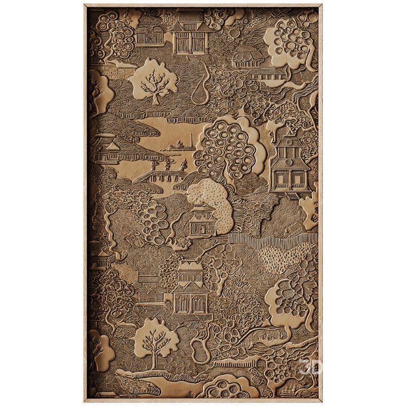 Decorative 3D Panel ART RELIEF 149 Image 2