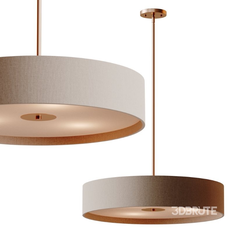 Convertible Drum Pendant Light Image 1