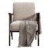 Ebbe Ecru Linen Armchair - Thumbnail 2