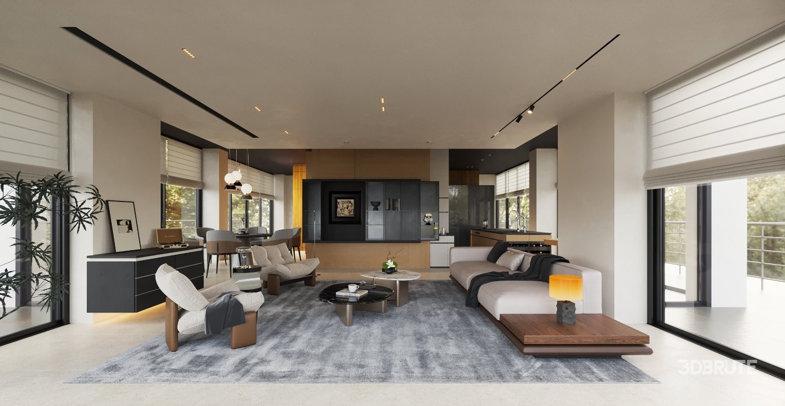 Modern living room Image 1