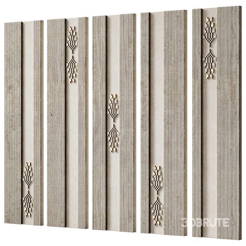 Decorative Panel 3D ART RELIEF 181 Image 3