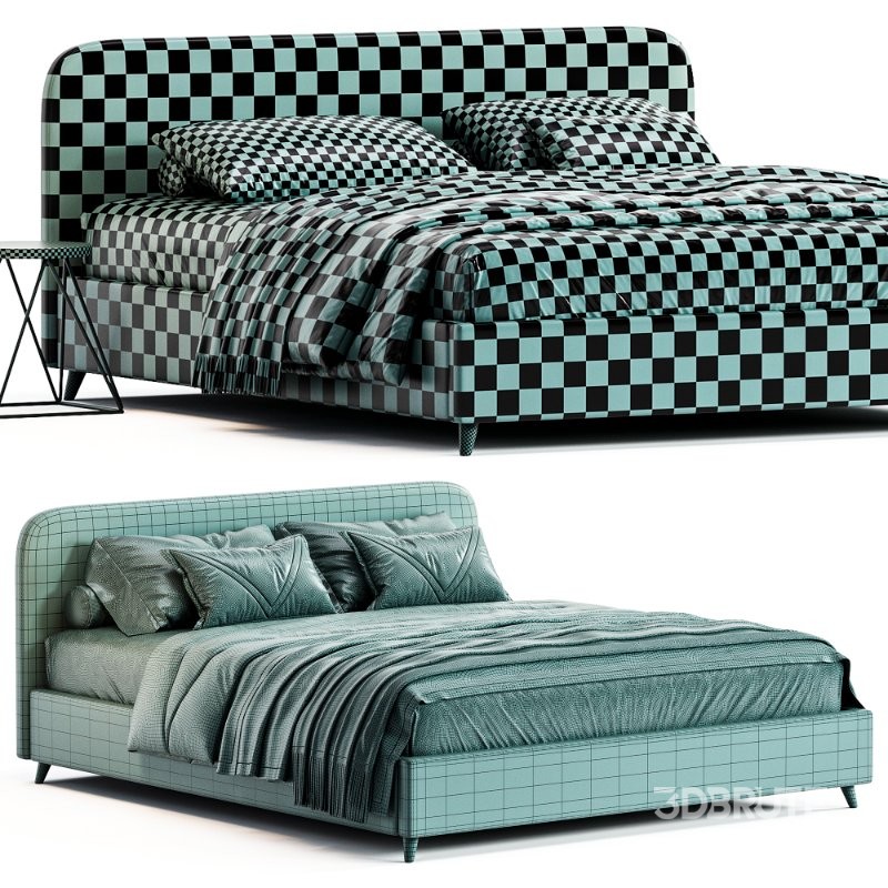 Bed Lightsey 180 Velvet Image 6