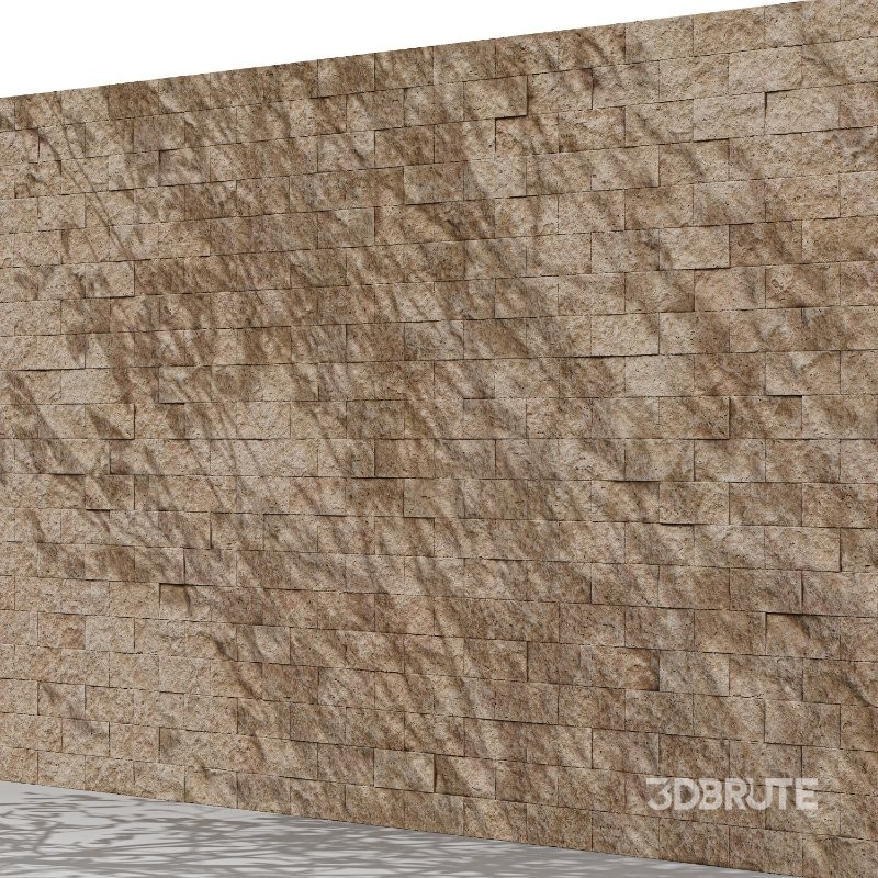 Split Face Travertine 09 (Seamless) Image 4