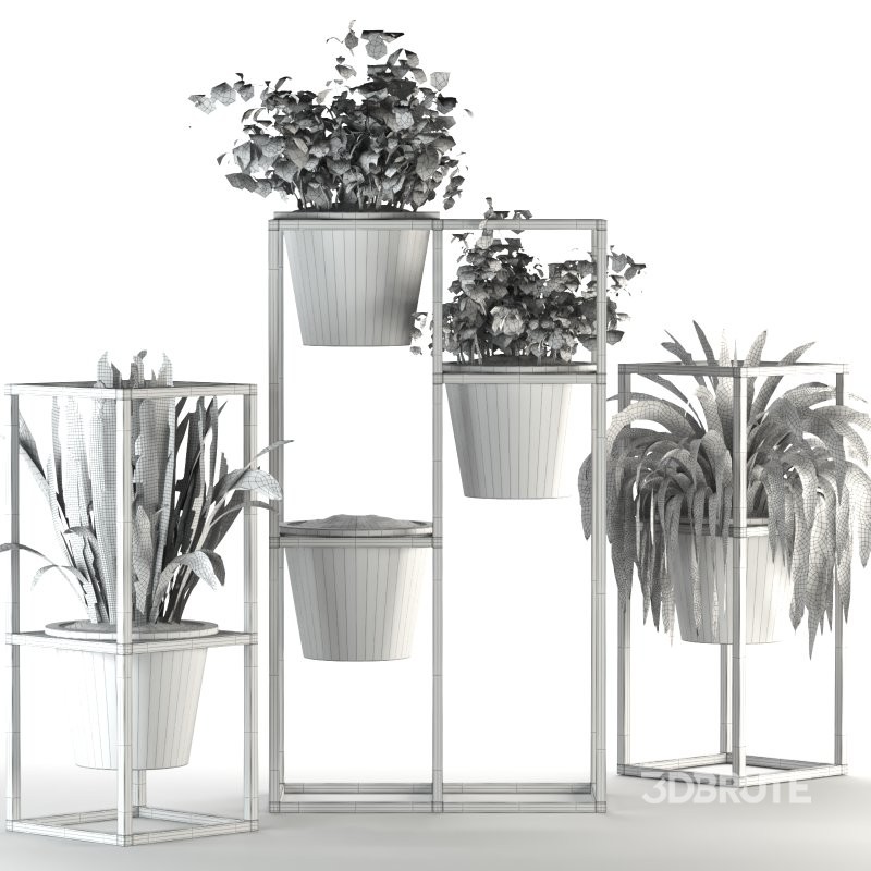 Metal Plant Set 10 Image 5