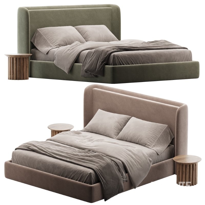 Porto Bed by Stylishclub Image 1