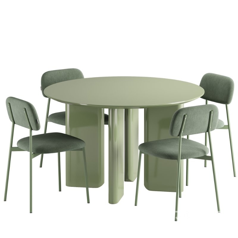 Milam Chair and Almont-2 Table Image 3