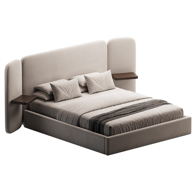 Bed with a swivel headboard Image 2