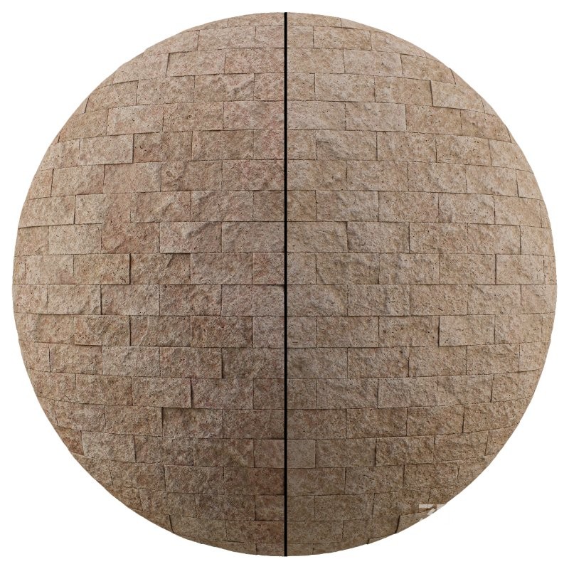 Split Face Travertine 09 (Seamless) Image 6
