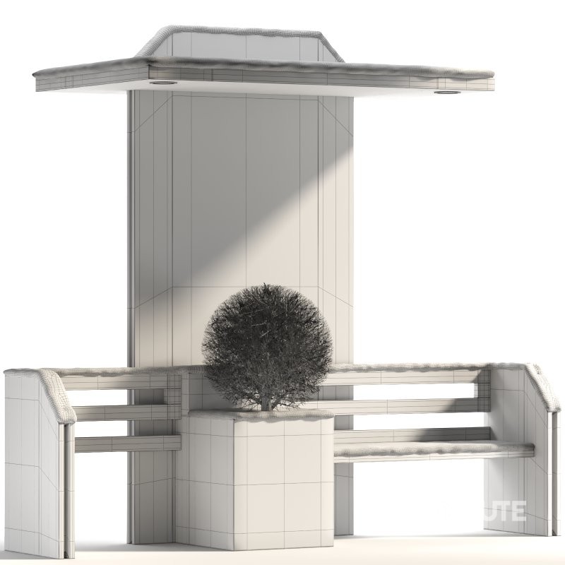 Snowy Dual Access Bench Image 3