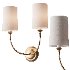 Modern Charleston Sconce – 2 Light - Thumbnail 1