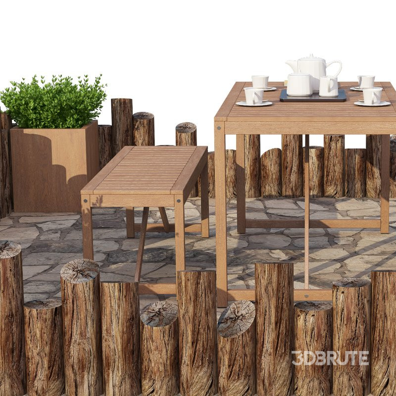 Outdoor Seating Area 01 Image 4
