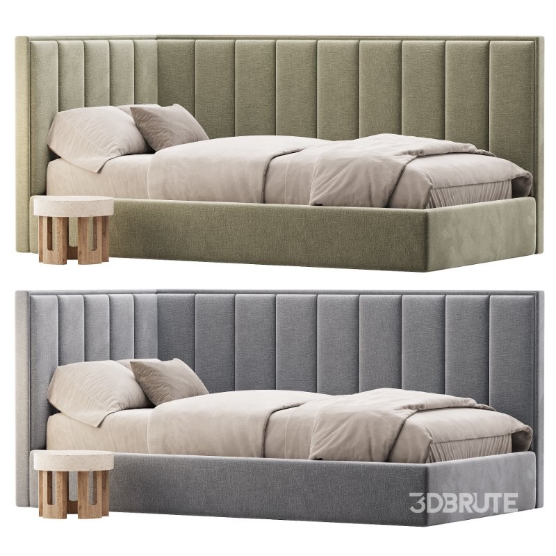 Minty Tart Childrens Crib Image 1