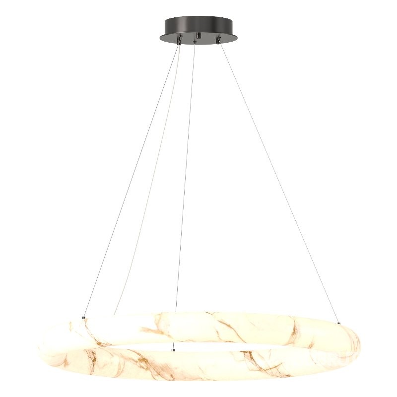 Claire Chandelier M Alabaster Image 3