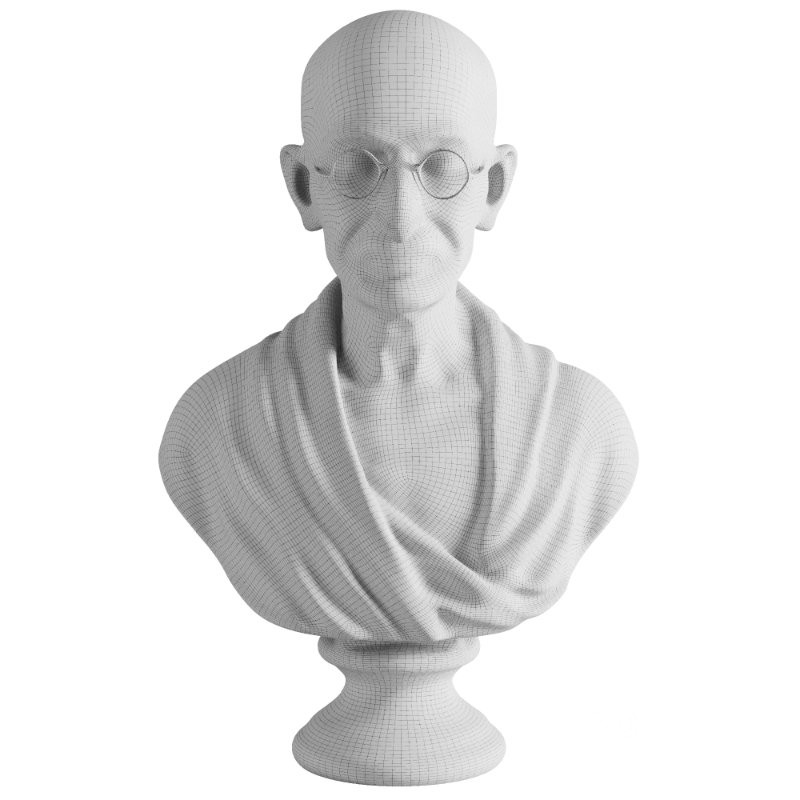 Sculpture set1 – Gandhi statue Image 2