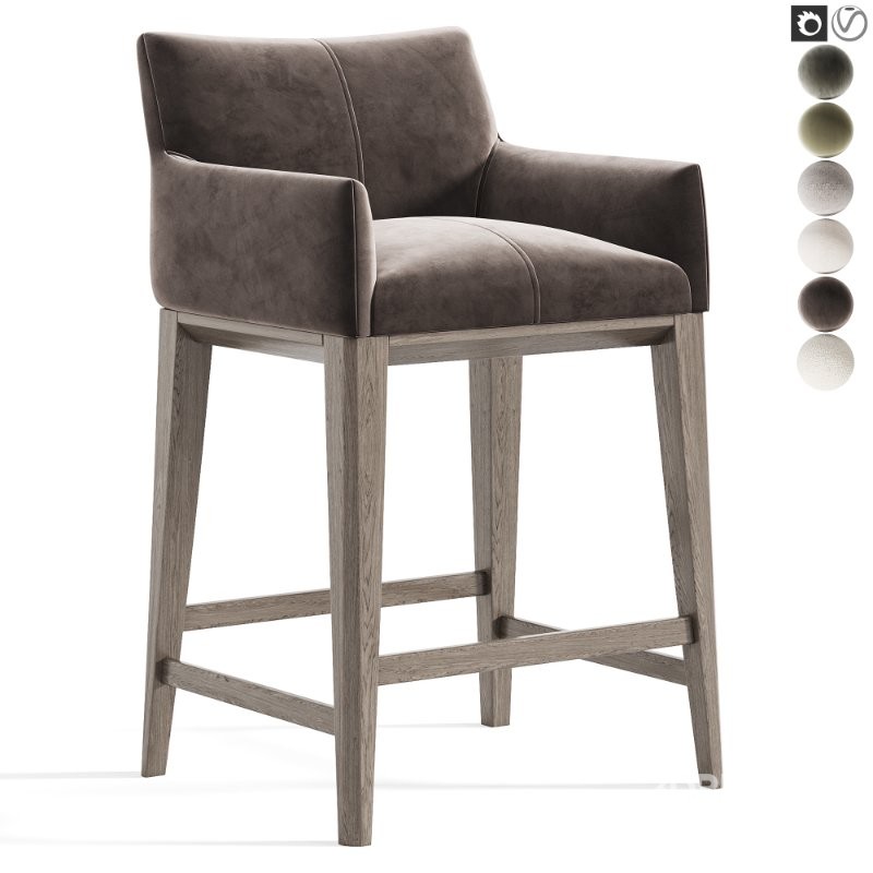 Karter Bar Chair By Domkapa Image 3