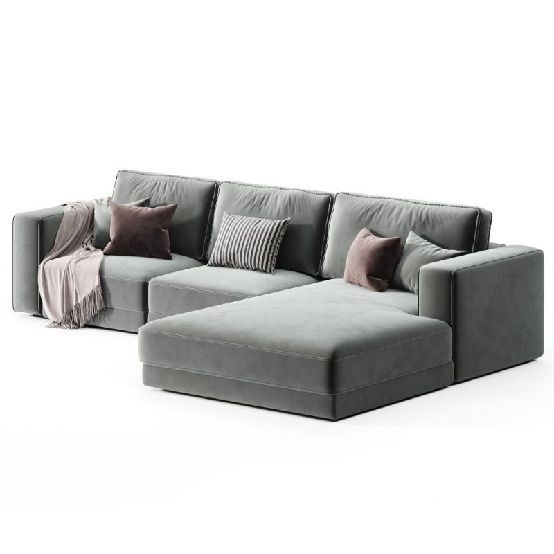 Noora Modular Sofa_with Chaise Longue Image 1